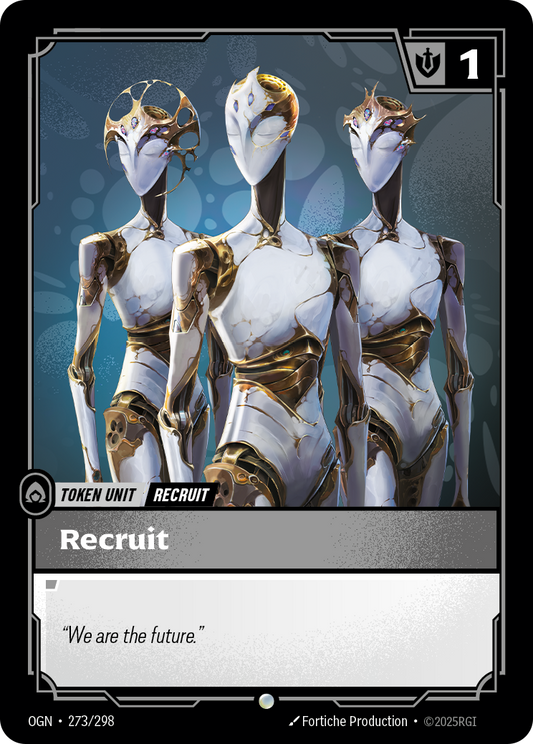 Recruit (ZN) (Token Unit) (OGN-273/298) (Common)