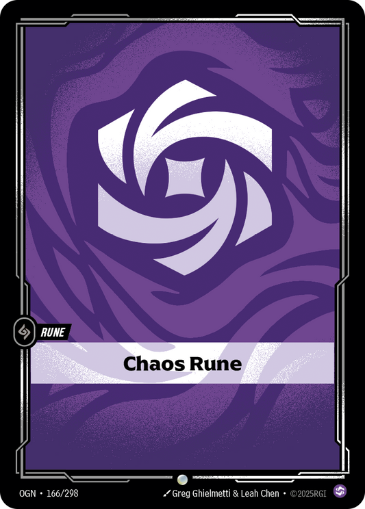 Chaos Rune (Basic Rune) (OGN-166/298) (Common)