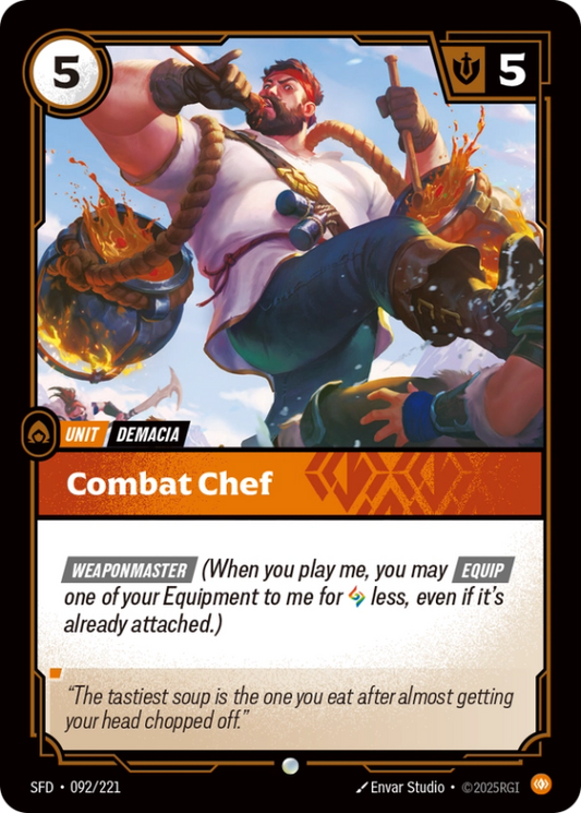 Combat Chef (Unit) (SFD-092/221) (Common)