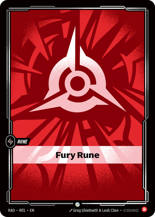 Fury Rune (Rune) (RAD-R01) (Common)