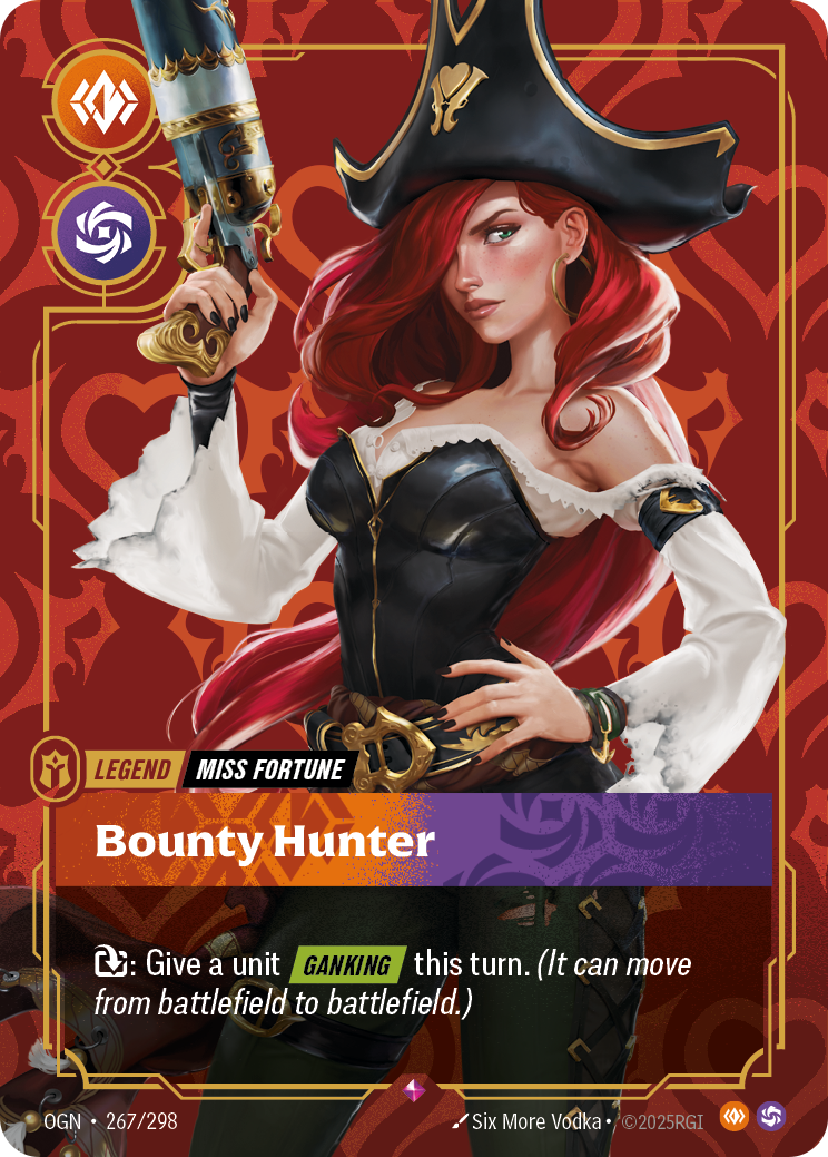 Bounty Hunter (Legend) (OGN-267/298) (Rare)