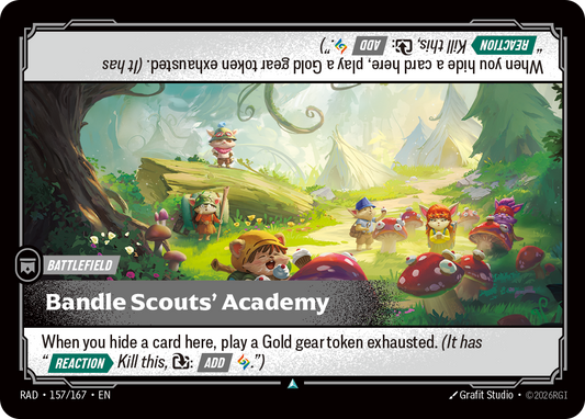 Bandle Scouts' Academy (Battlefield) (RAD-157/167) (Uncommon)