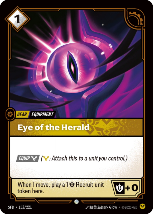 Eye of the Herald (Gear) (SFD-153/221) (Common)