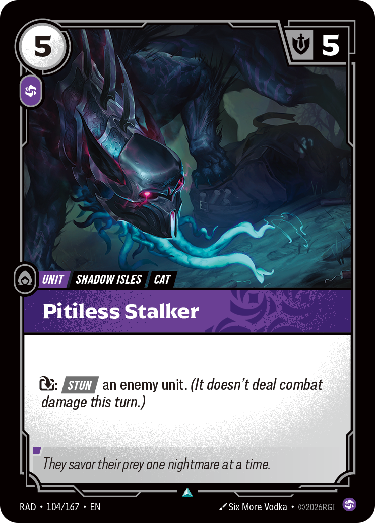 Pitiless Stalker (Unit) (RAD-104/167) (Uncommon)
