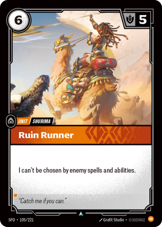Ruin Runner (Unit) (SFD-105/221) (UnCommon)