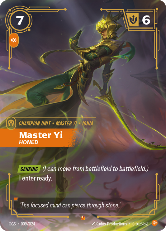 Yi, Honed (Champion Unit) (OGS-009/024) (Epic)