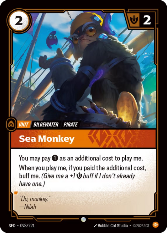 Sea Monkey (Unit) (SFD-098/221) (Common)