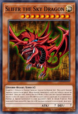 Slifer the Sky Dragon (MONSTER) (RA03-EN244)