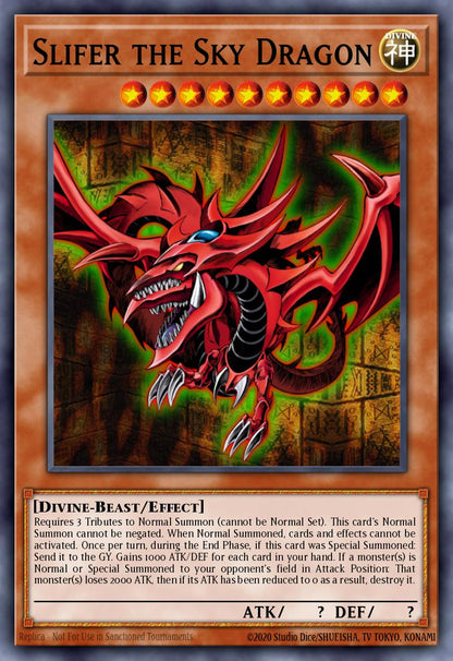Slifer the Sky Dragon (MONSTER) (RA05-EN128)