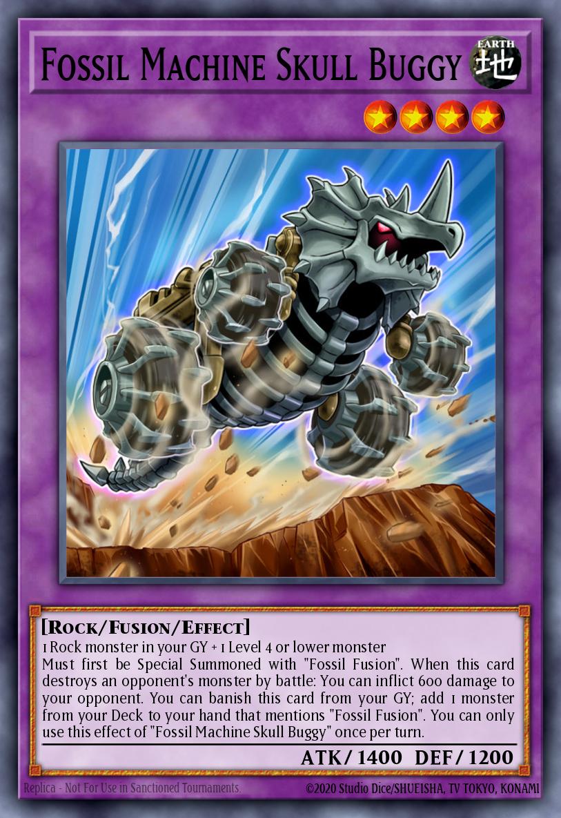 Fossil Machine Skull Buggy (MONSTER) (GFP2-EN021)