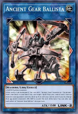 Ancient Gear Ballista (MONSTER) (RA03-EN046) (SR/UR/SE/UL/PS/CR/QCSE)