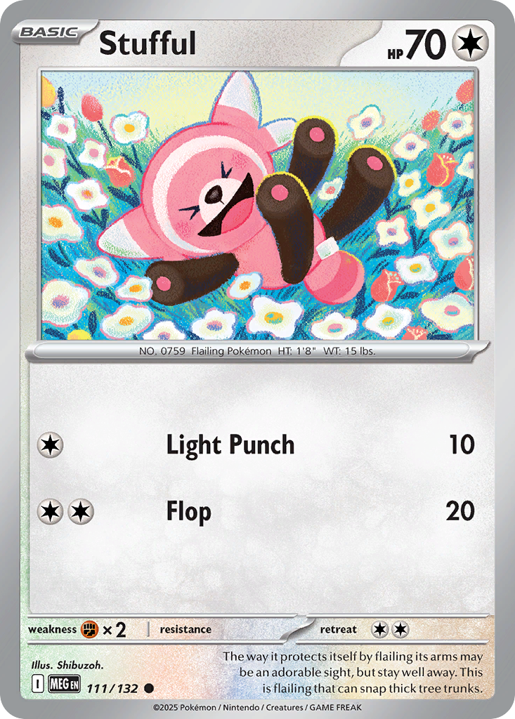 Stufful (Basic Pokémon) (MEG-111/132) (Common)