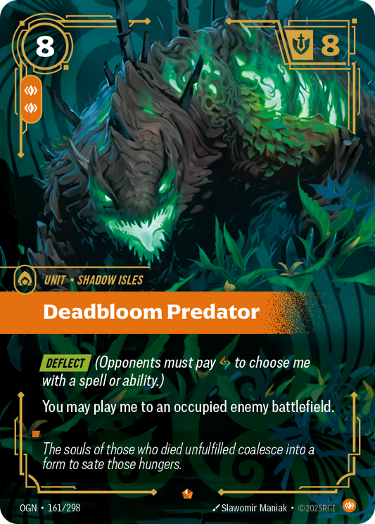 Deadbloom Predator (Unit) (OGN-161/298) (Epic)
