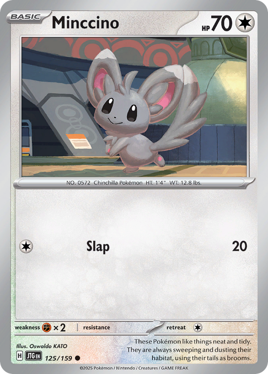 Minccino (Basic Pokémon) (JTG-125/159) (Common)