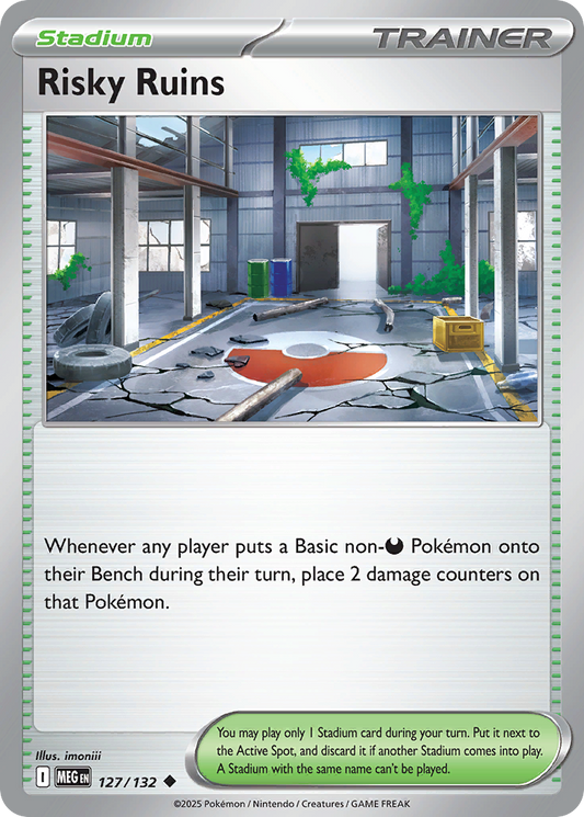 Risky Ruins (Stadium) (MEG-127/132) (Uncommon)