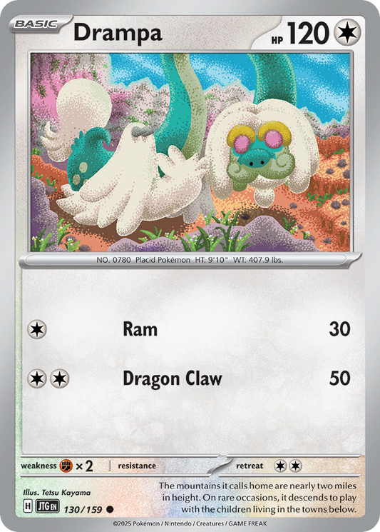 Drampa (Basic Pokémon) (JTG-130/159) (Common)