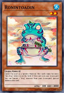 Ronintoadin (MONSTER) (RA03-EN236) (PS/QCSE)