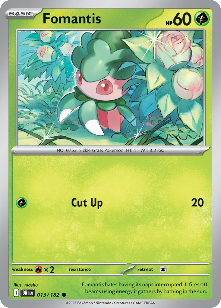 Fomantis (Basic Pokémon) (DRI-013/182) (Common)