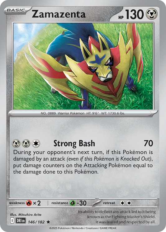 Zamazenta (Basic Pokémon) (DRI-146/182) (Rare)