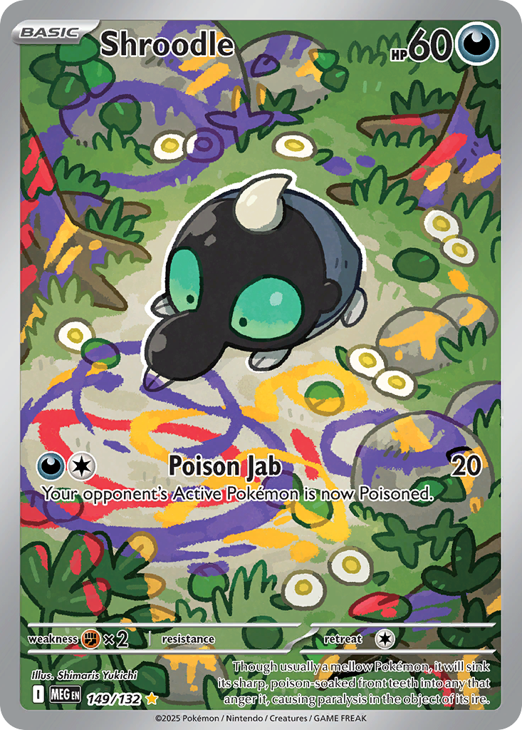 Shroodle (Basic Pokémon) (MEG-149/132) (Illustration Rare)
