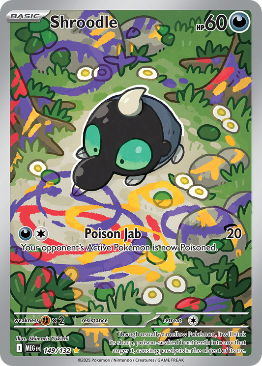 Shroodle (Basic Pokémon) (MEG-149/132) (Illustration Rare)