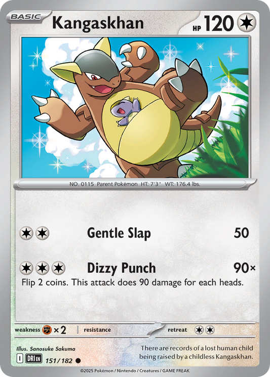 Kangaskhan (Basic Pokémon) (DRI-151/182) (Common)
