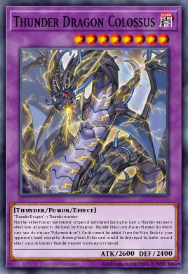 Thunder Dragon Colossus (MONSTER) (RA03-EN036) (SR/UR/SE/UL/PS/CR/QCSE)