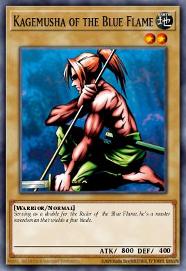 Kagemusha of the Blue Flame (MONSTER) (LOB-EN028) (COMMON)