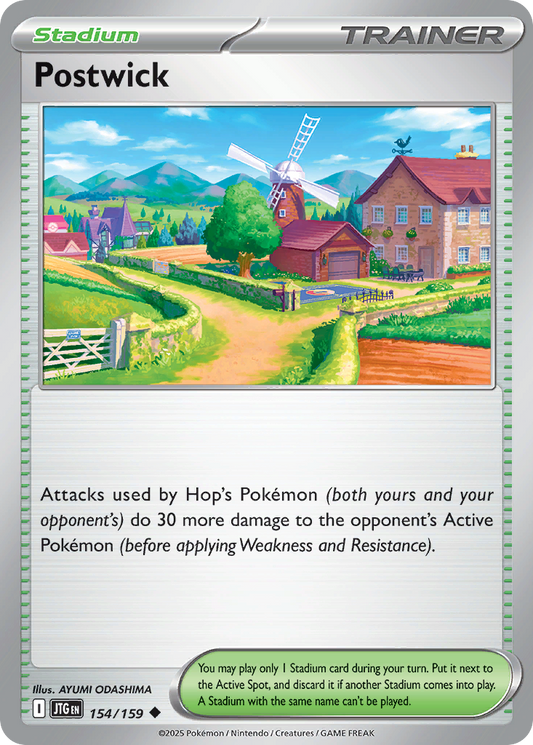 Postwick (Stadium) (JTG-154/159) (Uncommon)
