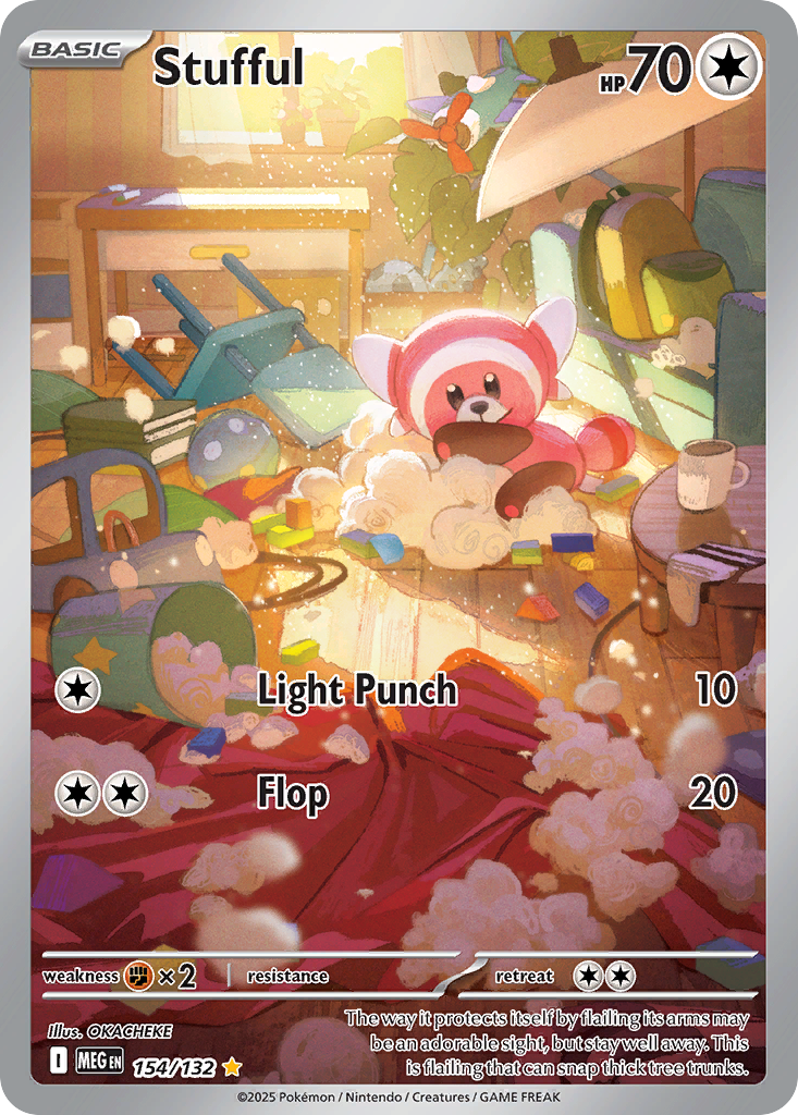 Stufful (Basic Pokémon) (MEG-154/132) (Illustration Rare)