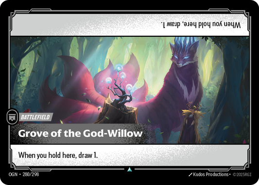 Grove of the God-Willow (Battlefield) (OGN-280/298) (Uncommon)