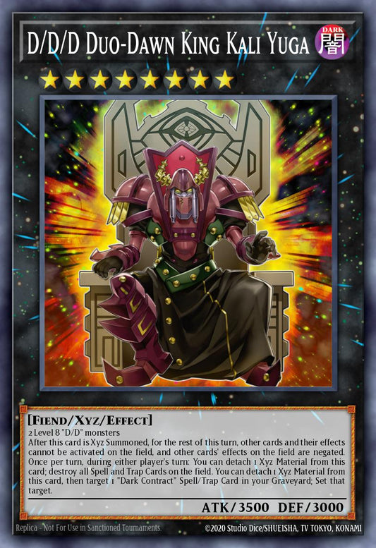 D/D/D Duo-Dawn King Kali Yuga (MONSTER) (GFP2-EN142)