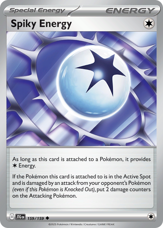 Spiky Energy (Special Energy) (JTG-159/159) (Uncommon)