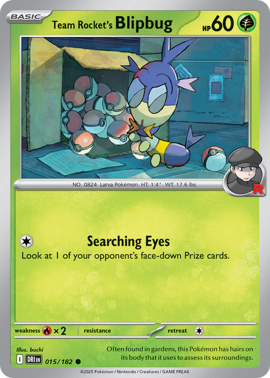 Team Rocket's Blipbug (Basic Pokémon) (DRI-015/182) (Common)