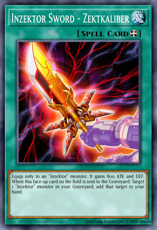 Inzektor Sword - Zektkaliber (SPELL) (GFP2-EN156) (UR)