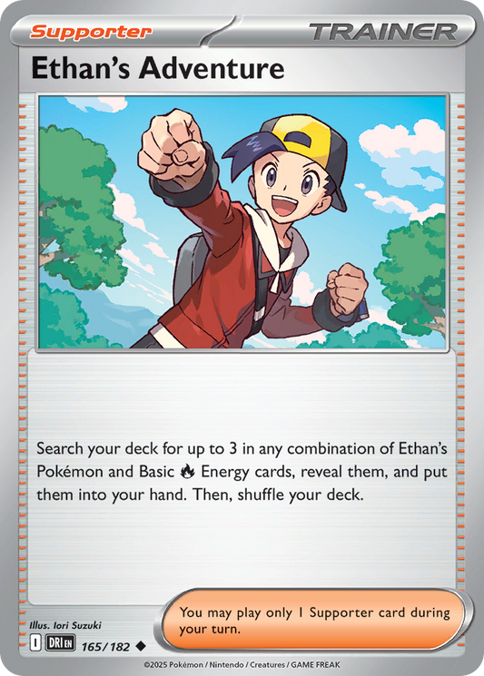 Ethan's Adventure (Supporter) (DRI-165/182) (Uncommon)