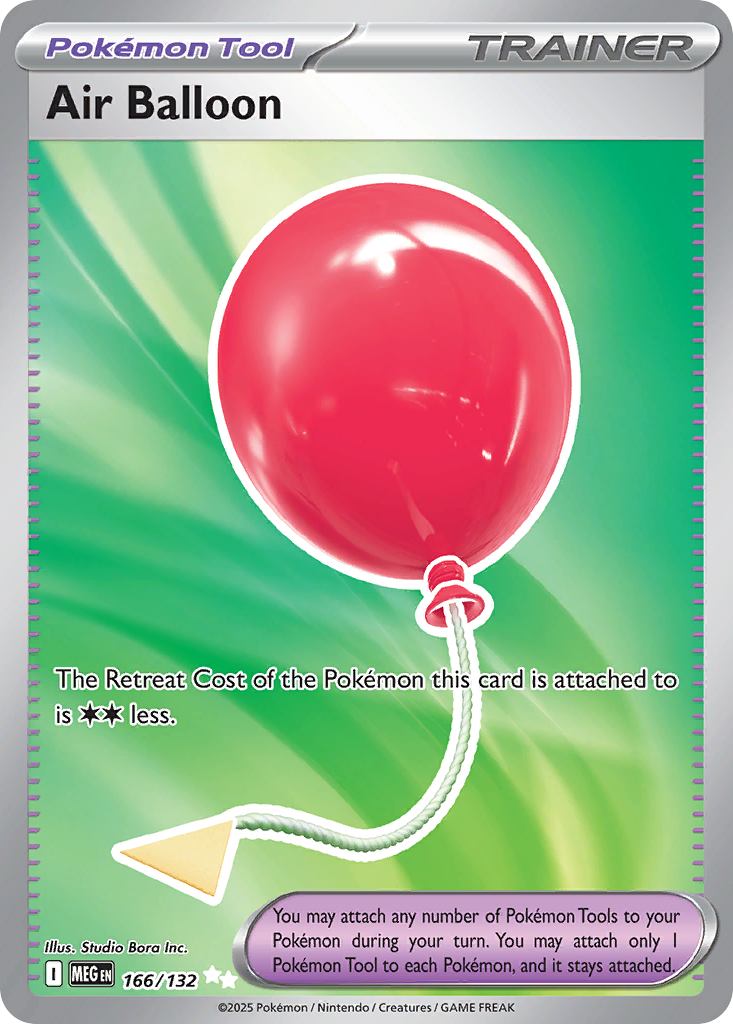Air Balloon (Pokémon Tool) (MEG-166/132) (Ultra Rare)