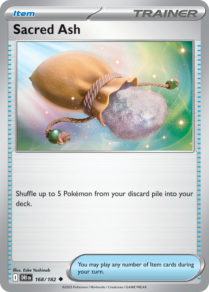 Sacred Ash (Item) (DRI-168/182) (Uncommon)