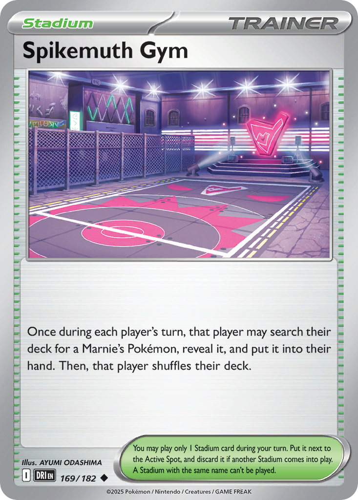 Spikemuth Gym (Stadium) (DRI-169/182) (Uncommon)