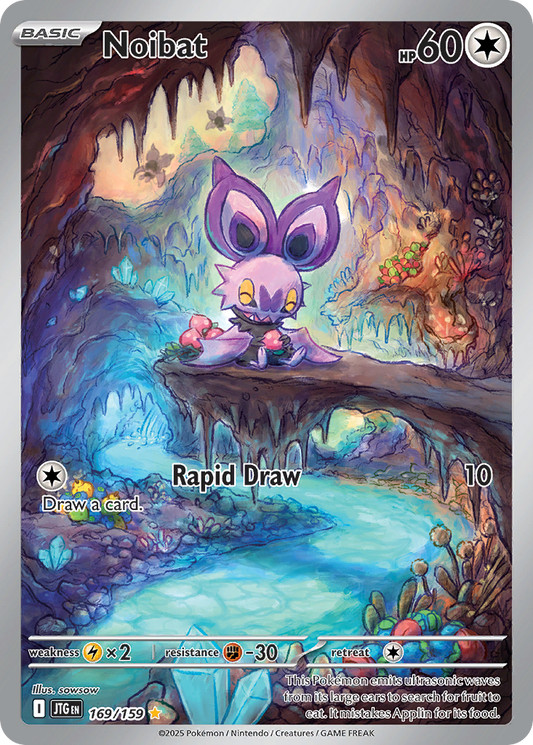 Noibat (Basic Pokémon) (JTG-169/159) (Illustration Rare)