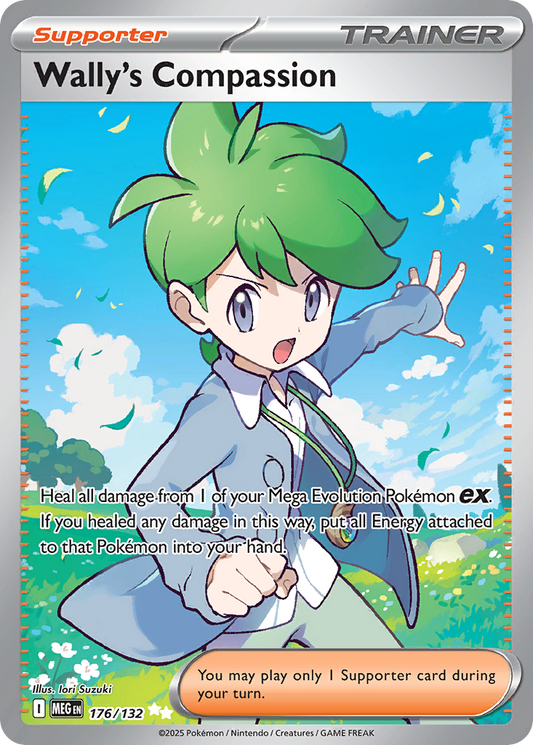 Wally's Compassion (Supporter) (MEG-176/132) (Ultra Rare)