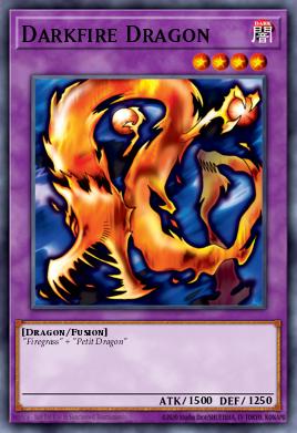 Darkfire Dragon (MONSTER) (LOB-EN019) (RARE)