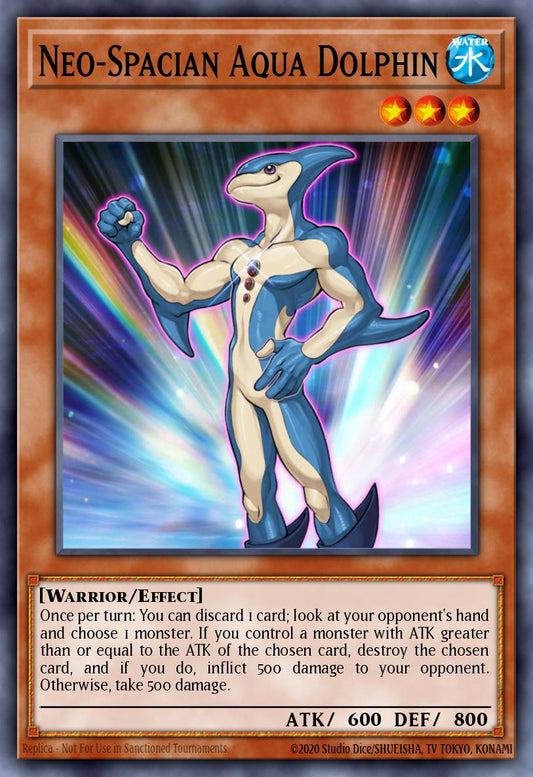 Neo-Spacian Aqua Dolphin (MONSTER) (RA05-EN088) (UR/STAR)