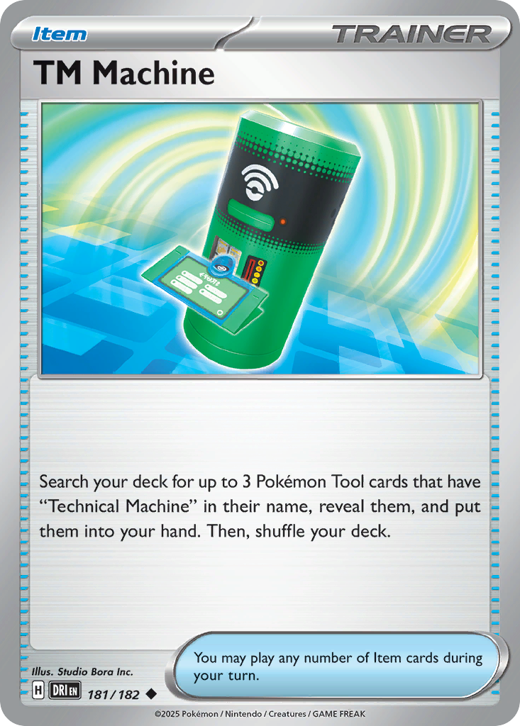 TM Machine (Item) (DRI-181/182) (Uncommon)