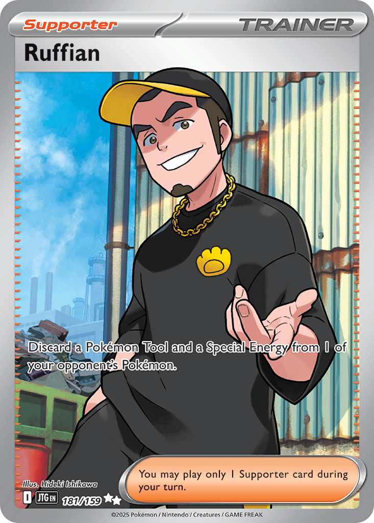 Ruffian (Supporter) (JTG-181/159) (Ultra Rare)