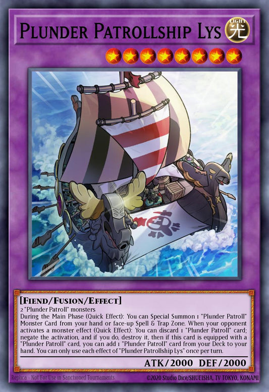 Plunder Patrollship Lys (MONSTER) (GFP2-EN128) (UR)