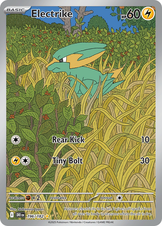 Electrike (Basic Pokémon) (DRI-196/182) (Illustration Rare)