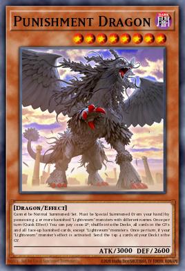 Punishment Dragon (MONSTER) (RA03-EN015) (SR/UR/SE/UL/PS/CR/QCSE)