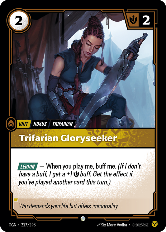 Trifarian Gloryseeker (Unit) (OGN-217/298) (Common)