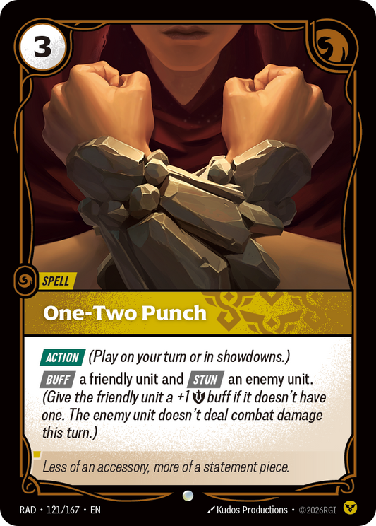 One-Two Punch (Spell) (RAD-121/167) (Common)